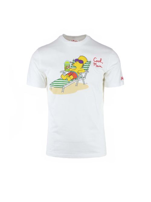 T-shirt mezza manica Cool Man Simpson Saint Barth MC2 | TShirt | TSHM100129D01N